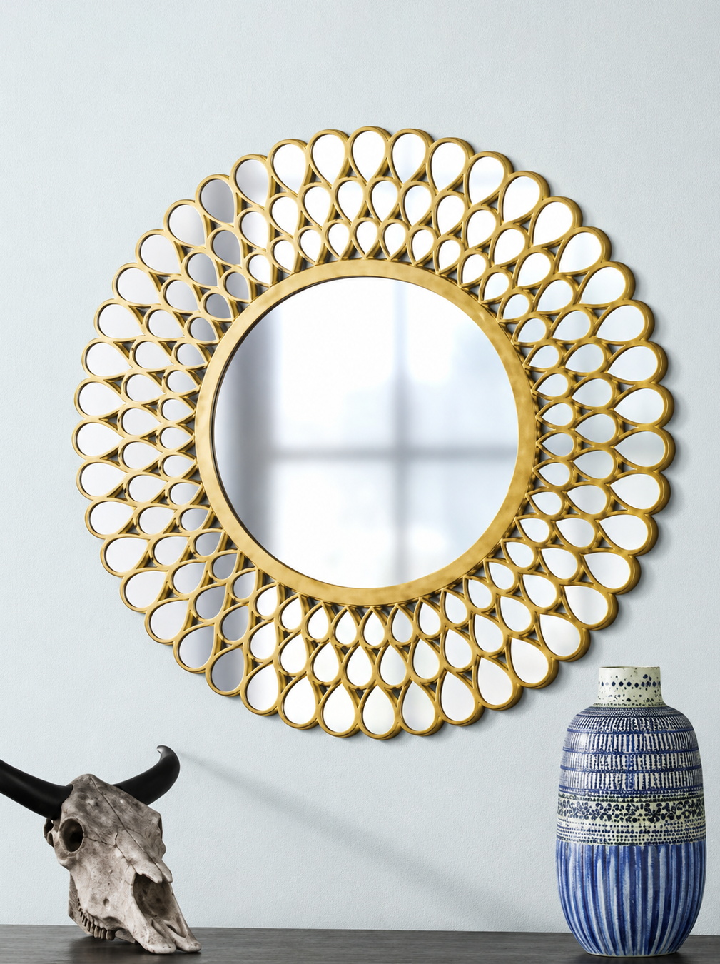 Moderne Luxe Hoge Kwaliteit Home Decoratieve Muur SpiegelDecoratie Spiege