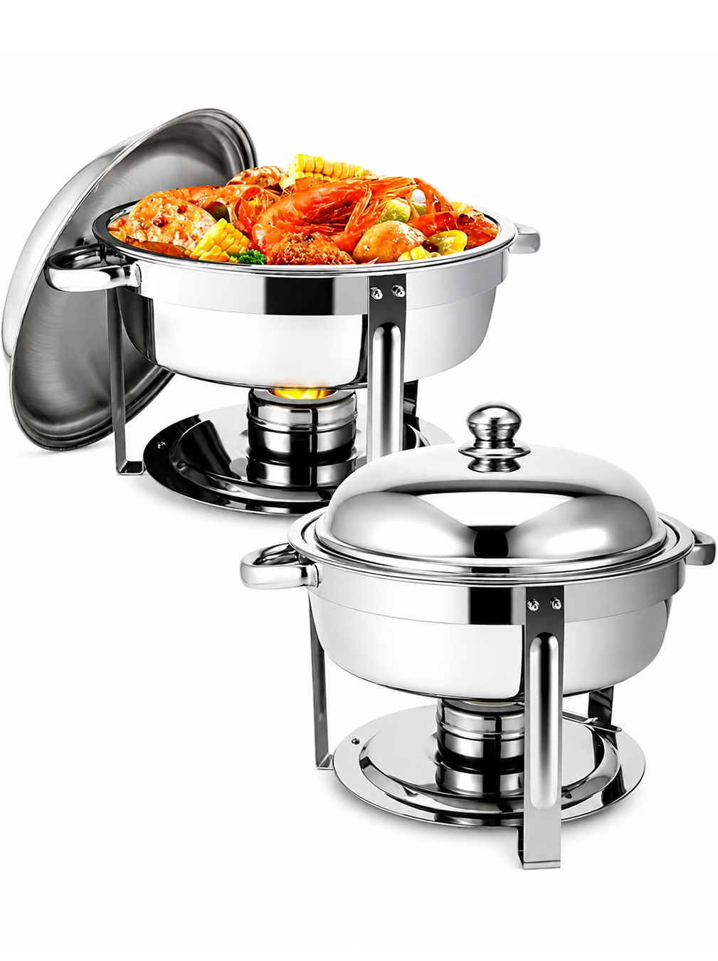 Round Stainless Steel Chafing Dish