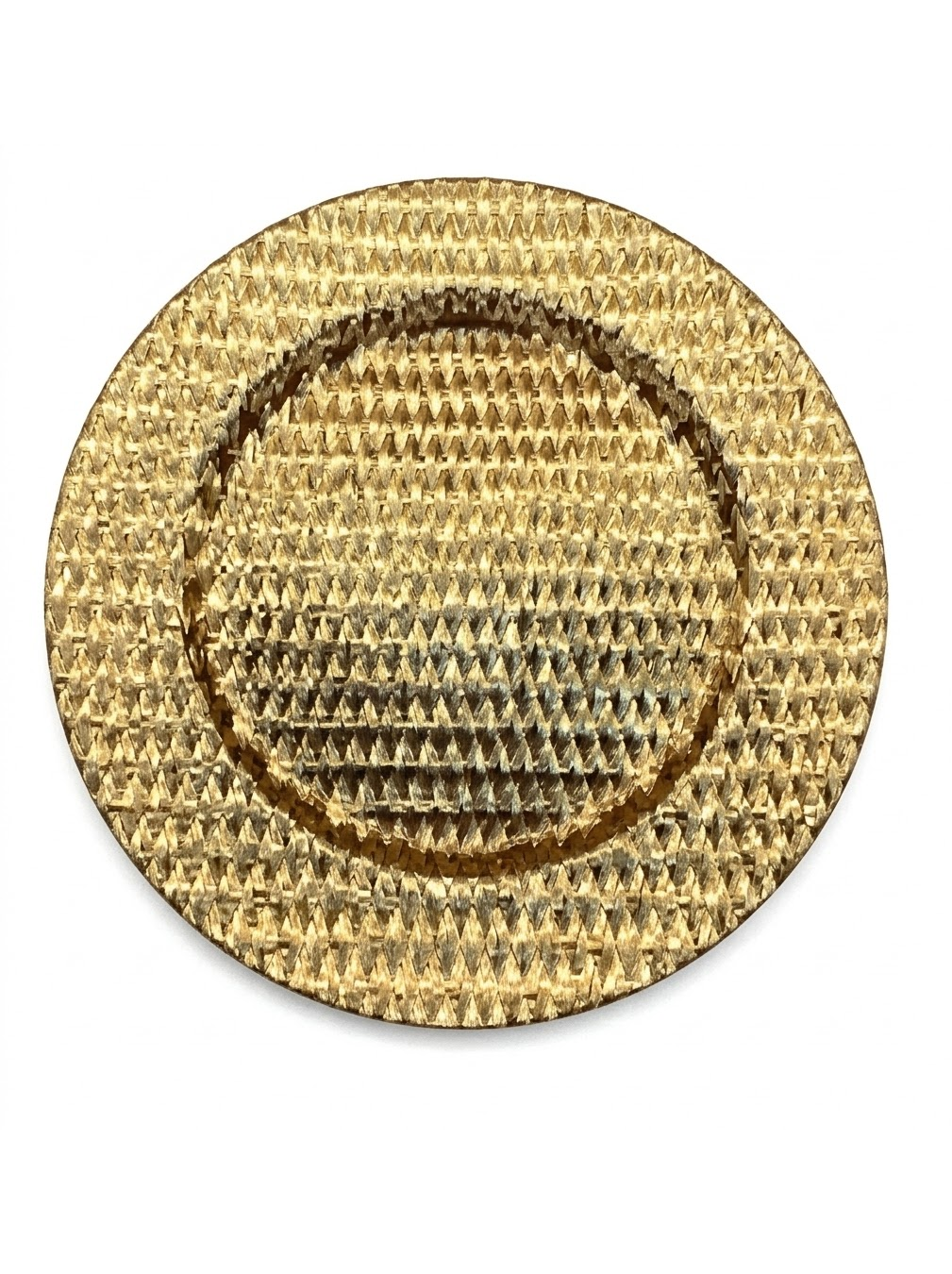 Ronde Goedkope Plastic Fruitplaat Banket Europese Stijl Bruiloft Huisdecoratie Gouden Tafel Oplader Plaat 2